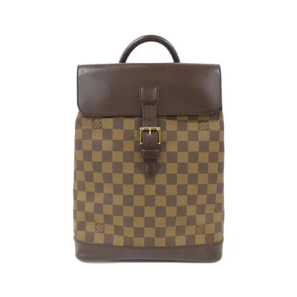 LOUIS VUITTON Authentic Brown Damier Backpack - Picture 1 of 9